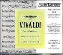 Sonaten fr Cello und Bc CD 2 (Nr.4-6) mit Begleitung zur Solostimme