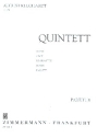 Quintett op.79 fr Flte, Oboe, Klarinette, Horn und Fagott Studienpartitur