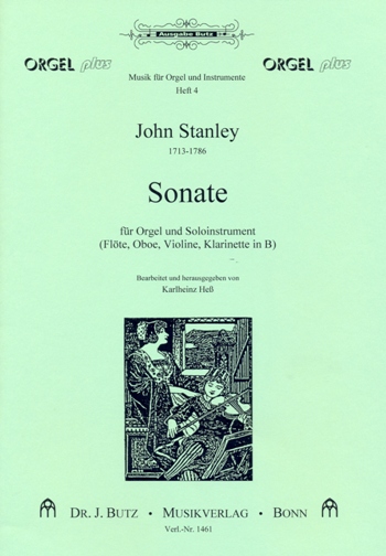 Sonate fr Orgel und Soloinstrument (Flte, Oboe, Violine, Klarinette)