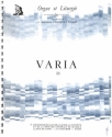 Varia vol.3 pour orgue