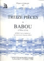 13 pices de Babou pour orgue