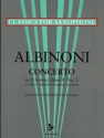 Concerto d minor op.9,2 for alto (baritone) saxophone and piano