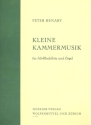 Kleine Kammermusik fr Altblockflte und Orgel