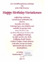 Happy Birthday-Variationen op.95 fr Klavier