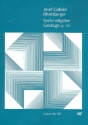 Sechs religise Gesnge op.157 fr tiefe Singstimme und Orgel