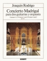 Concierto Madrigal fr 2 Gitarren und Orchester Solostimme