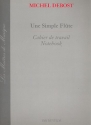 Une simple flte Cahier de travail (fr/en) notebook