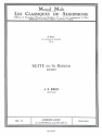 Badinerie de la suite si mineur pour saxophone alto et piano