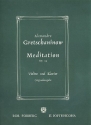 Meditation op.14 fr Violine und Klavier
