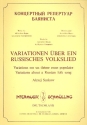 Variationen ber ein russisches Volkslied fr Akkordeon-Bajan