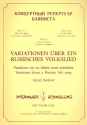 Variationen ber ein russisches Volkslied fr Akkordeon-Bajan