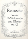 Sonate op.42 fr Violoncello und Klavier