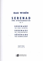 Serenade op.11 for string orchestra study score