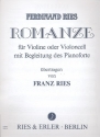 Romanze fr Violine (Violoncello) und Klavier