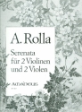 Serenata fr 2 Violinen und 2 Violen,  Partitur und Stimmen Druener, Ulrich, Ed.