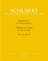 Fantasie C-Dur D934 oppost.159 fr Violine und Klavier