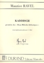 Kaddisch Mlodie hbraique  pour piano
