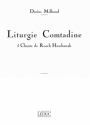 LITURGIE COMTADINE POUR CHANT ET PIANO  (TEXTES FR. ET HEBREU) 5 CHANTS DE ROSCH HASCHANAH