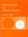 NEW SCHOOL OF VIOLIN STUDIES VOL.4 FIRST AND THIRD POSITIONS