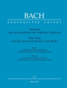 Fltensoli aus dem geistlichen und weltlichen Vokalwerk Band 1  Fltenpartie mit Sologesangsnoten