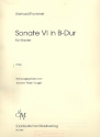 Sonate B-Dur Nr.6 fr Klavier Verlagskopie