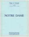 Notre Dame pour orgue