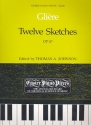 12 Sketches op.47 for piano