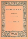 Sarabande et allegro pour hautbois et piano