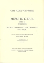 Messe G-Dur op.76 fr Soli, Chor, Orchester und Orgel Chorpartitur