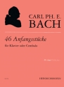 46 Anfangsstcke fr Klavier oder Cembalo