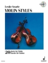 Violin Styles (+CD) fr 2 Violinen (und Rhythmusgruppe)