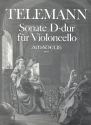 Sonate D-Dur fr Violoncello und Bc