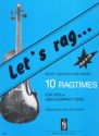 Let's rag 10 Ragtimes fr Viola und Klavierbegleitung auf CD