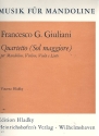 QUARTETTO SOL MAGGIORE PER MANDO- LINO, VILINO, VIOLA E LIUTO HLADKY, V.,, ED.   - 4 STIMMEN -