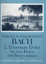 Triosonate D-Dur Nr.2 fr 2 Flten und Bc