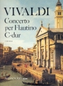 Concerto C-Dur op.44,11 fr Flautino (Altblockflte), Streicher und Bc Partitur