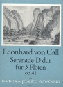 Serenade D-Dur op.41 fr 3 Flten Stimmen