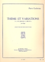 Thme et variations sur ma jeunesse a une fin op.16 pour orgue