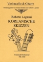 Koreanische Skizzen fr Violoncello und Gitarre Stimmen