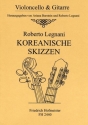 Koreanische Skizzen fr Violoncello und Gitarre Stimmen