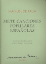 7 canciones populares espanolas para viola y piano