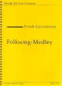 Folksong Medley fr 4 Gitarren oder Ensemble Partitur und Stimmen