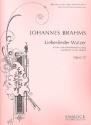 Liebeslieder-Walzer op.52 fr gem Chor und Klavier zu 4 Hnden Partitur