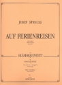 Auf Ferienreisen op.133 fr Flte, Oboe, Klarinette, Horn und Fagott Partitur und Stimmen