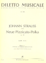 Neue Pizzicato-Polka op.449 fr Streicher und Glockenspiel Partitur
