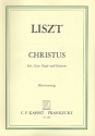 Christus Oratorium fr Soli, Chor, Orgel und Orchester Klavierauszug (Broschiert)