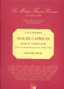 12 caprices op.18 pour le violon seul facsimile