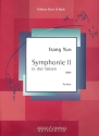 Sinfonie Nr.2 in 3 Stzen fr Orchester Studienpartitur