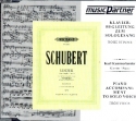 Winterreise op.89 D911 CD mit der Klavierbegleitung zum Sologesang (hoch) Mitsing-CD