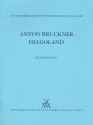 Helgoland fr Mnnerchor und Orchester Klavierauszug